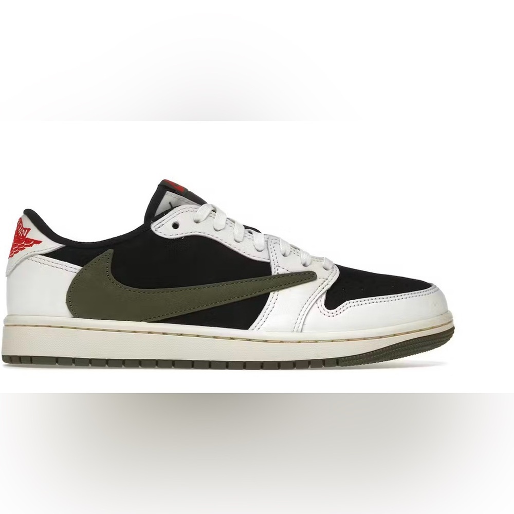 Authentic Travis Scott Air Jordan 1 Low OG Olive NEW WITH BOX Size 9